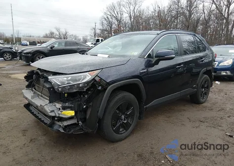 2020 Toyota Rav4 Hybrid Xle из США, поврежденный, VIN 2T3RWRFV6LW096410